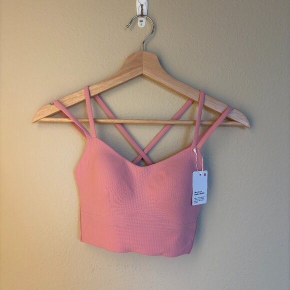 Lululemon Like a Cloud Ribbed Longline Bra B/C - Picture 1 of 5